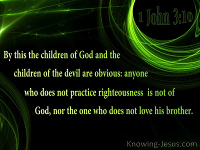 1 John 3:10